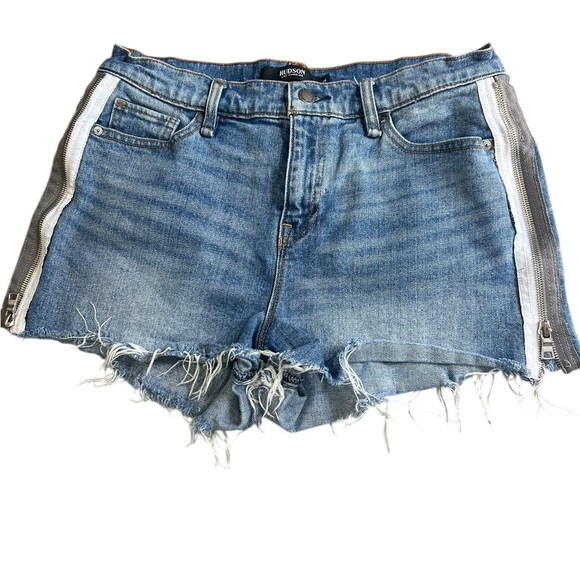 Hudson Jeans Pants - Hudson jeans side zipper cutoff shorts
